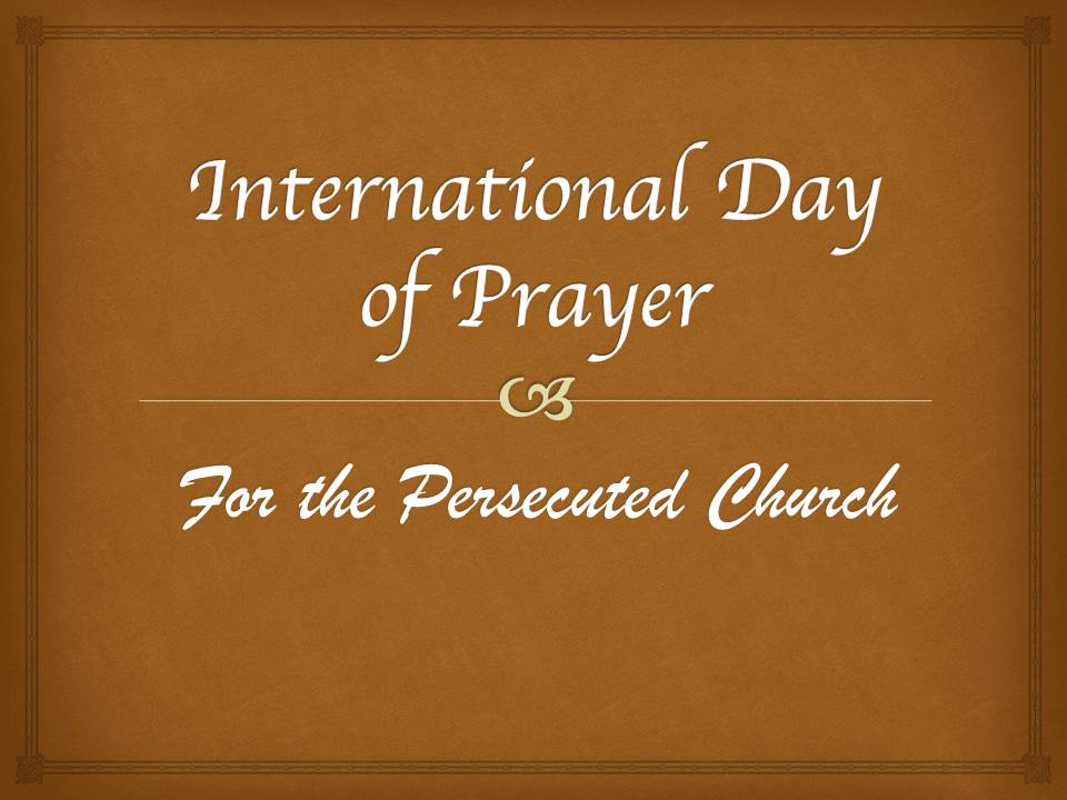 International Day of Prayer